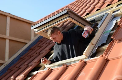 Pose de fenêtres de toit Velux à Bennwihr